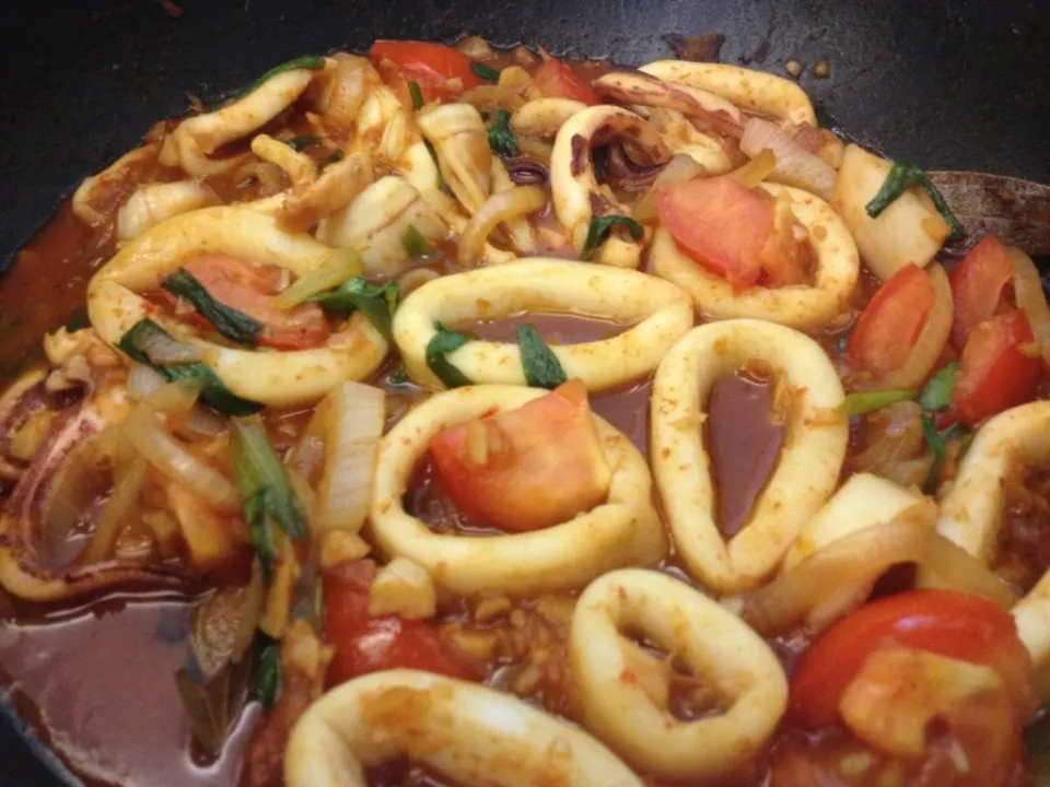 Spicy calamari|AmeSabさん