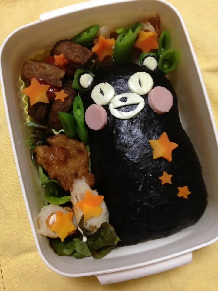 クマもん弁当|みさmamanさん