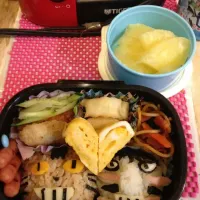 弟くんのお弁当。|中塚 恵美子さん