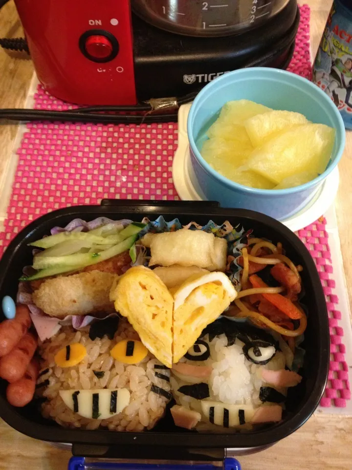 弟くんのお弁当。|中塚 恵美子さん