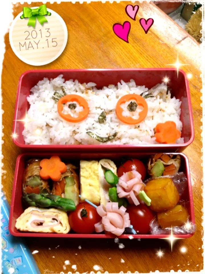 お嬢さんのお弁当5/15(#^.^#)|kanako/Ｔ かなちゃんさん