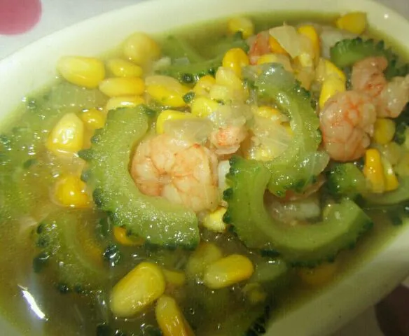 gourd, corn n shrimp soup|Asti 🌸🌸さん