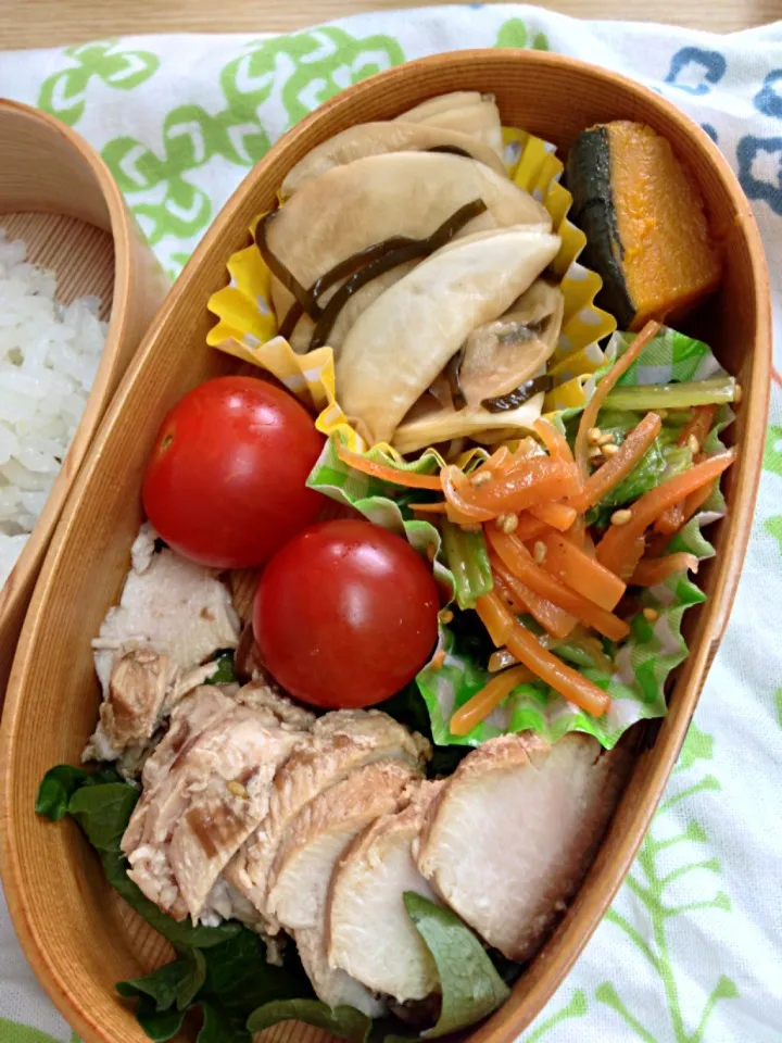 ダイエット弁当:鶏胸肉のマリネ梅味|nimocoさん