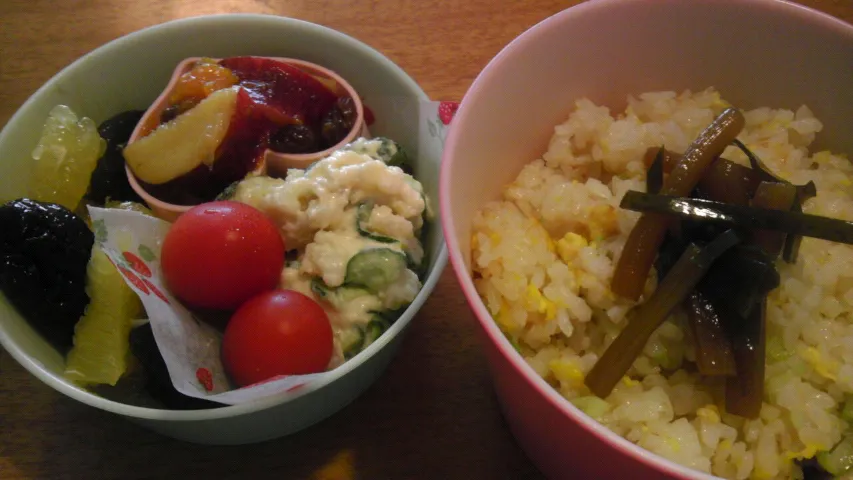 高校生長女のお弁当|ズッキーさん