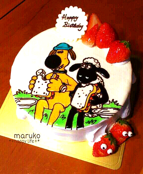 キャラケーキ ひつじのショーン Taeko Ito Snapdish スナップディッシュ Id Byraaa