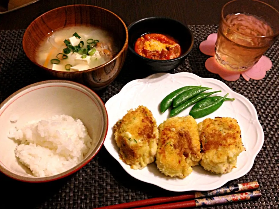 ポテサラアレンジ焼きコロッケ|あおいさん