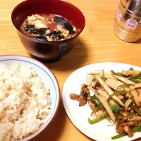 Snapdishの料理写真:青椒肉絲|茉莉さん