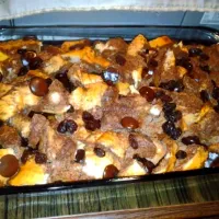 my version of chocolate bread pudding ^^|bellamia adindaさん