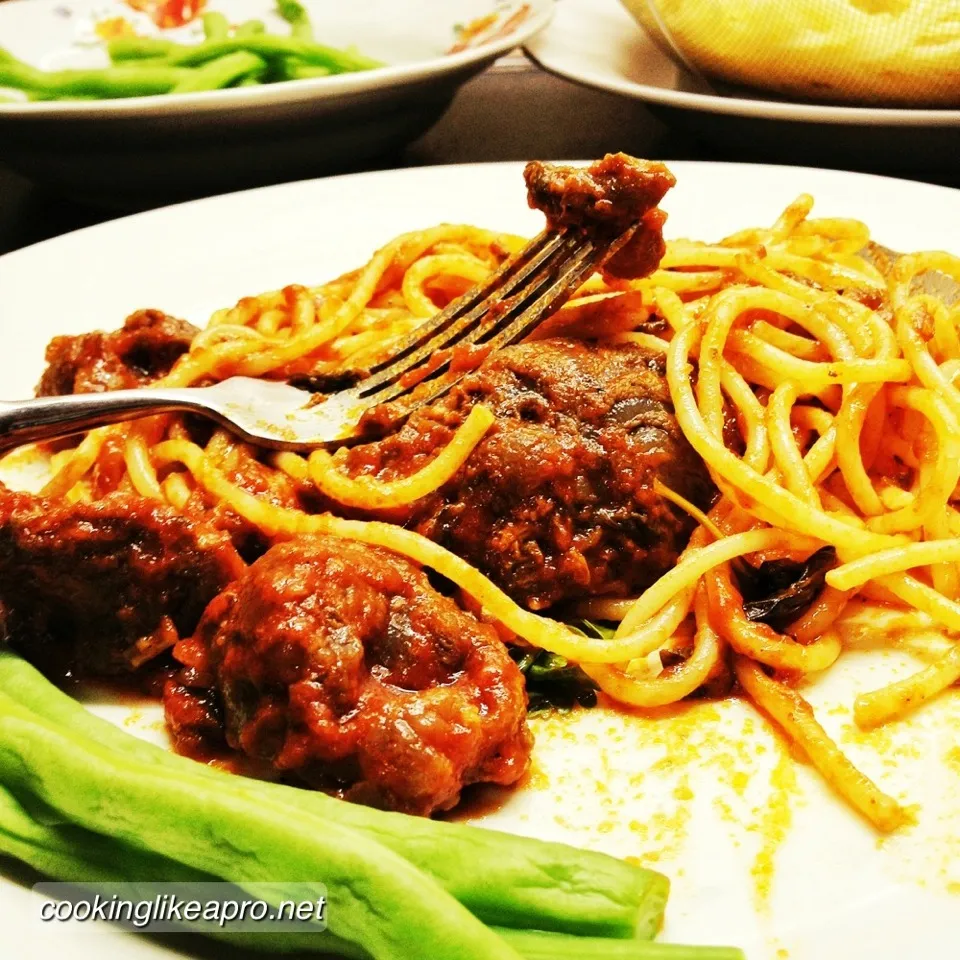 Beef braciole pasta|Rizza Javierさん