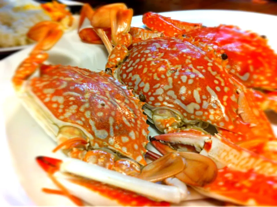 Steamed crabs( ´ ▽ ` )ﾉ|☆クモミン★♪さん