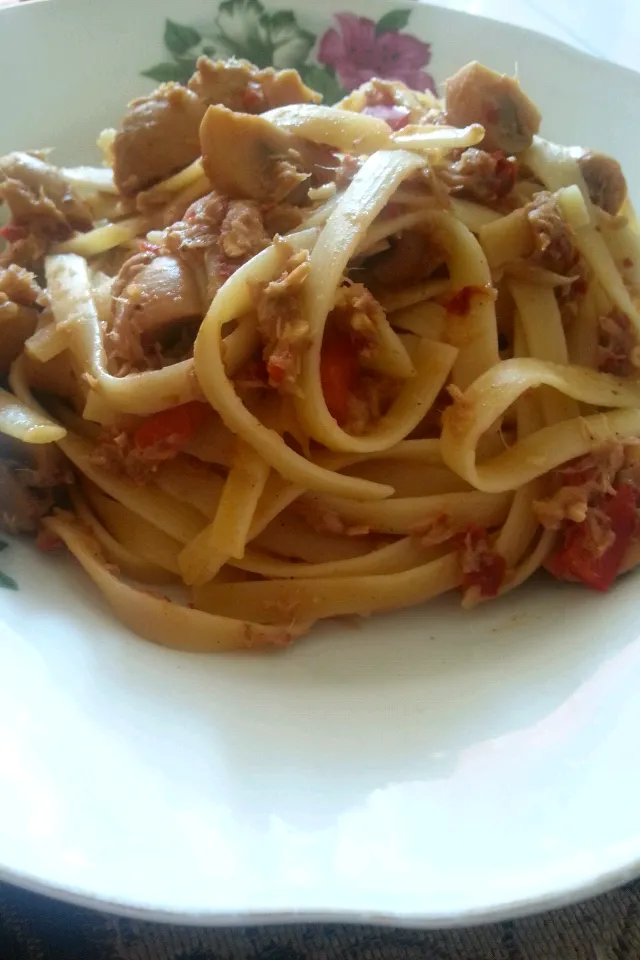 fettuccine with tuna|siti fadzilahさん