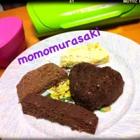 Snapdishの料理写真:ノンオイル 小麦粉不使用 ビックリ美味しいおからのケーキ❤