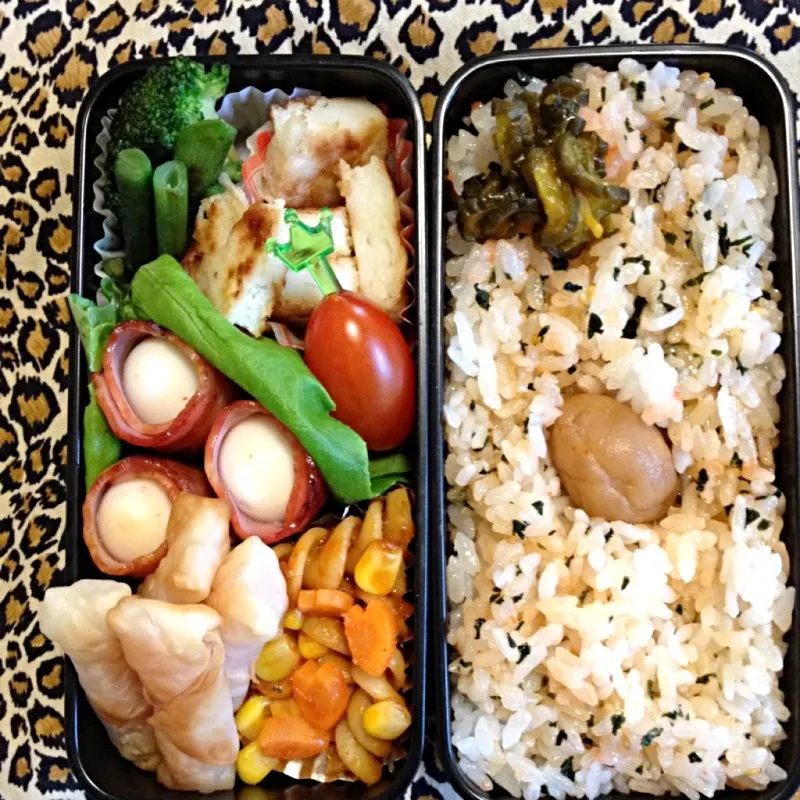 今日の中3女子のお弁当(  ´◡`  )|azukiさん