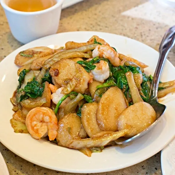 Shanghai Rice Cake With Shrimp|Romeoさん