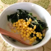 Soy Milk Miso Brown Rice Soup|Layさん