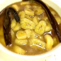 Minatamis na Saging w/Pandan|Evelyn Isedaさん