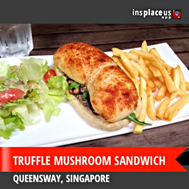 Truffle mushroom sandwich|Ahmad Nazri Mohamed Naimさん