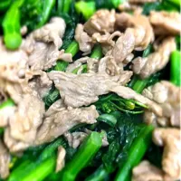 Snapdishの料理写真:窝窝子料理鲜菜心嫩牛肉|Ben Huangさん