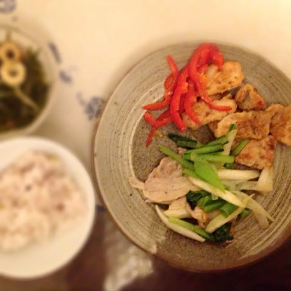 Chicken Shoga Yaki. 2013/5/16 Dinner.|Comer Ruyeeさん