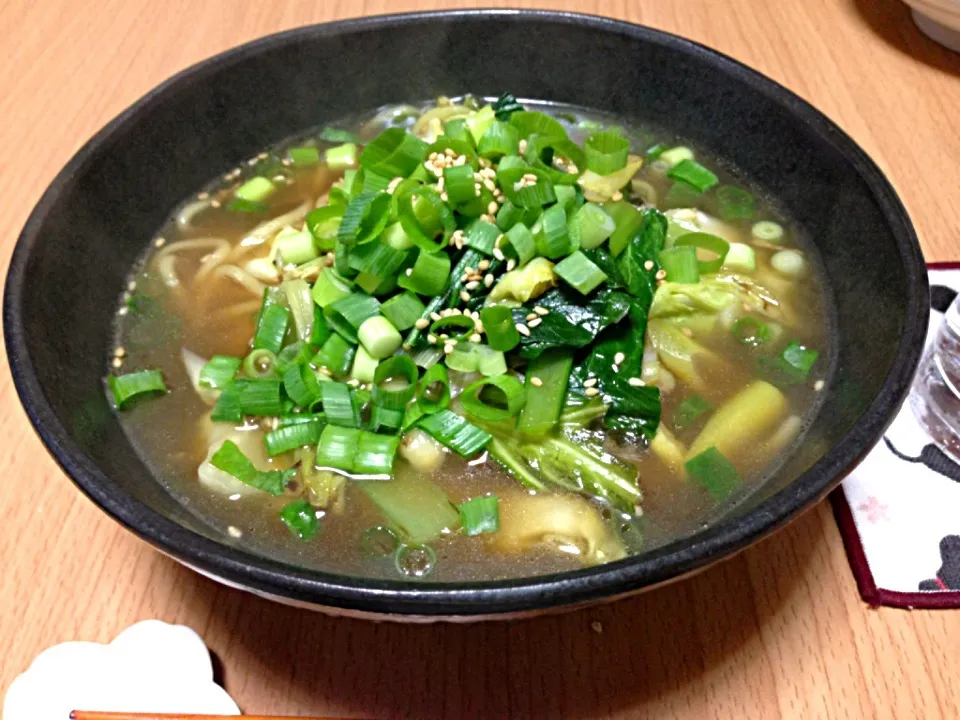 Snapdishの料理写真:流水麺で醤油ラーメン|こんこんさん