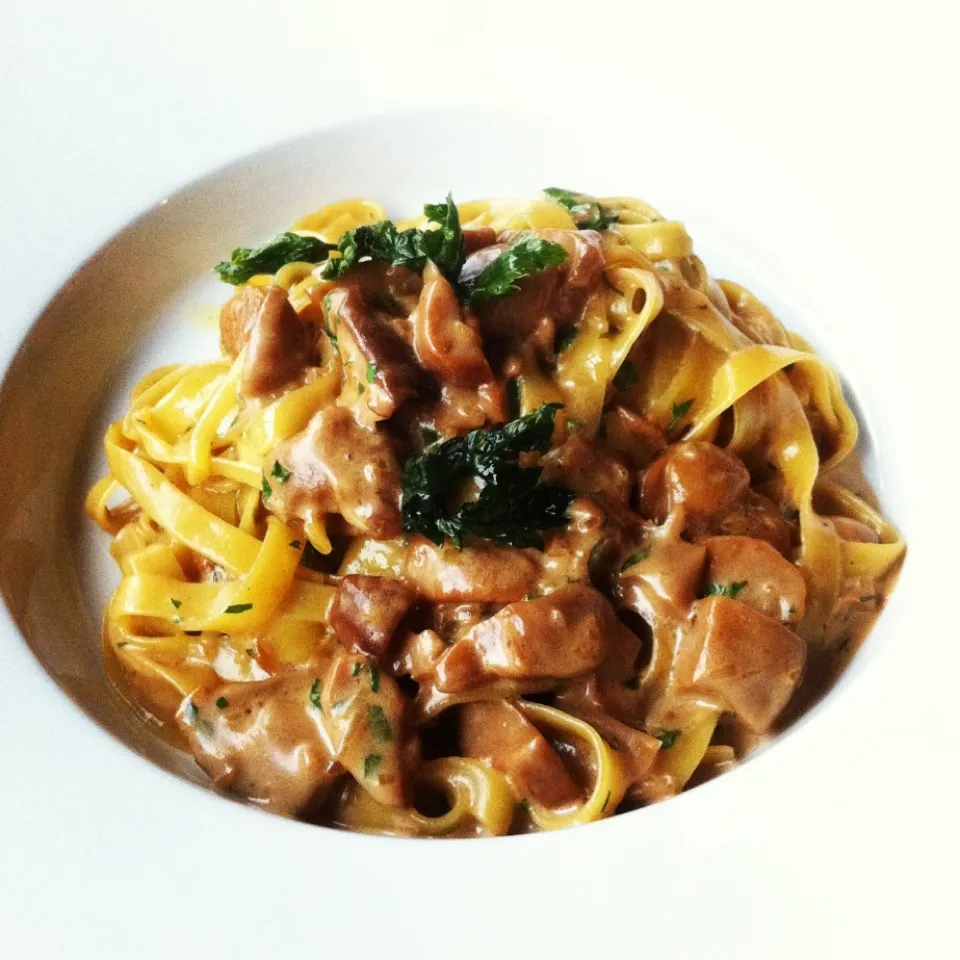 Mushroom pasta.|Elaine Chauさん