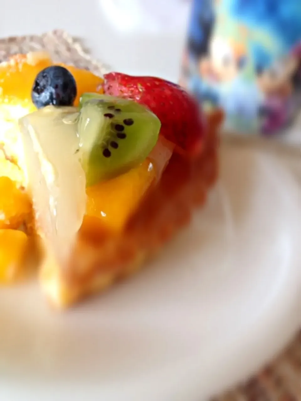 Snapdishの料理写真:いつぞやのFLOのフルーツケーキ|Yukaさん