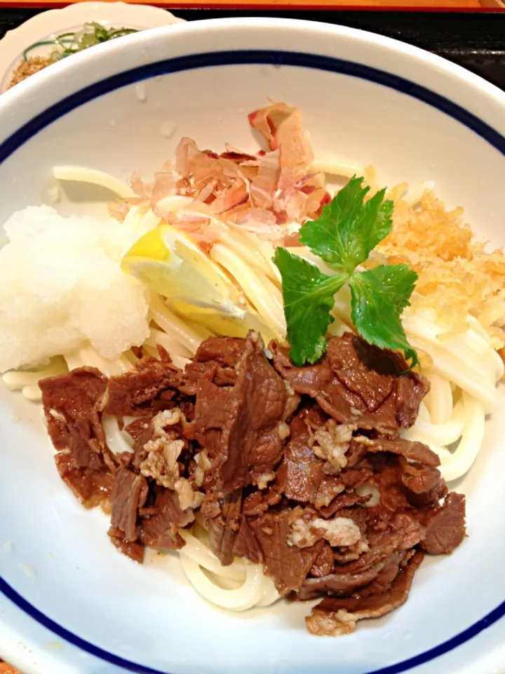 ぶっかけ肉おろしうどん|よっしいださん