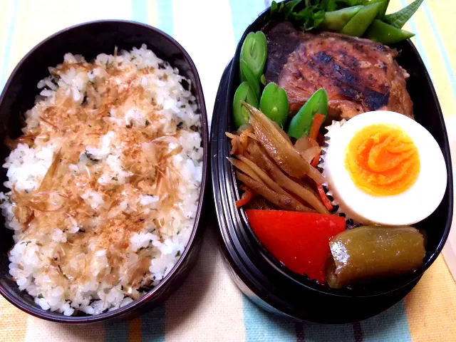 130517 今日のべんとう　鰤の塩麹焼き弁当(2)|EUREKAさん