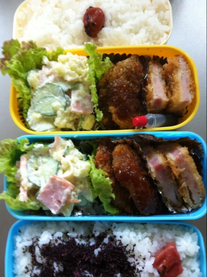 夫・私のお弁当|笑美子さん