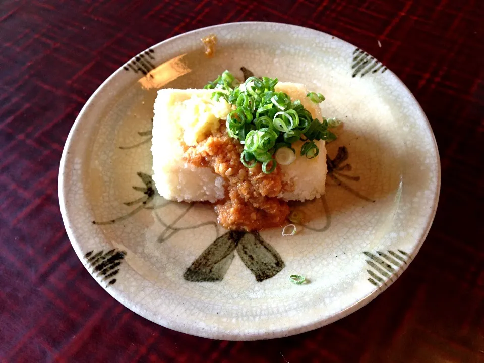 湯河原十二庵の揚げ出し豆腐|ハギーさん