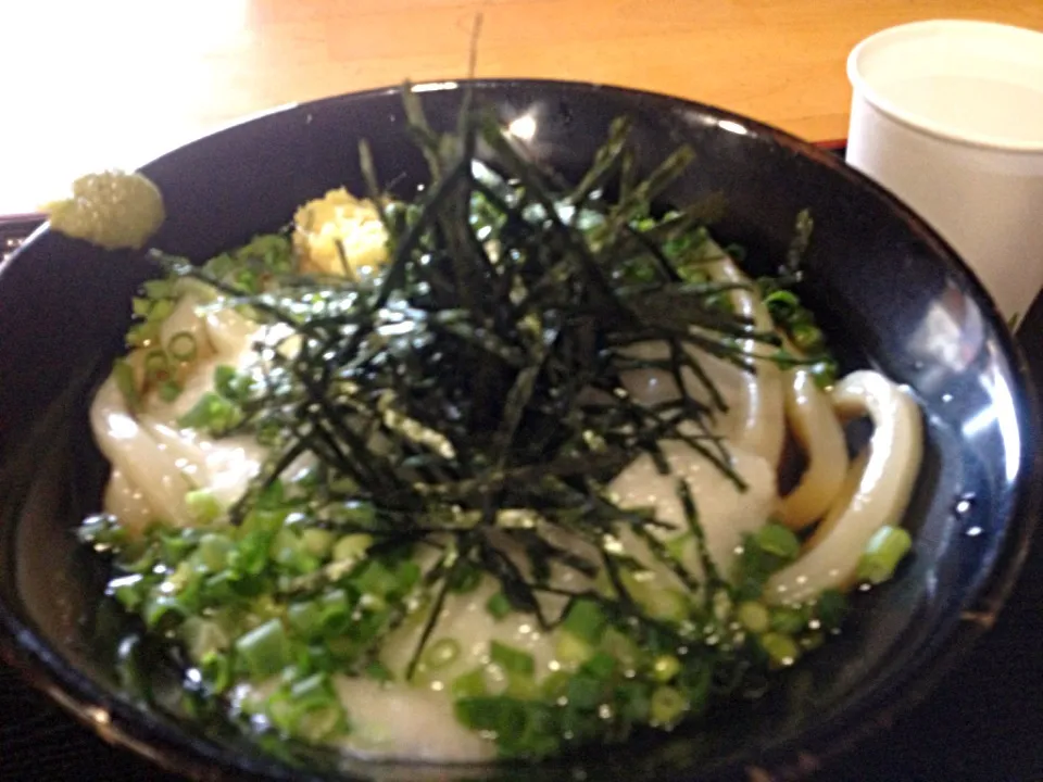 三徳のやまかけぶっかけうどん|あさこさん