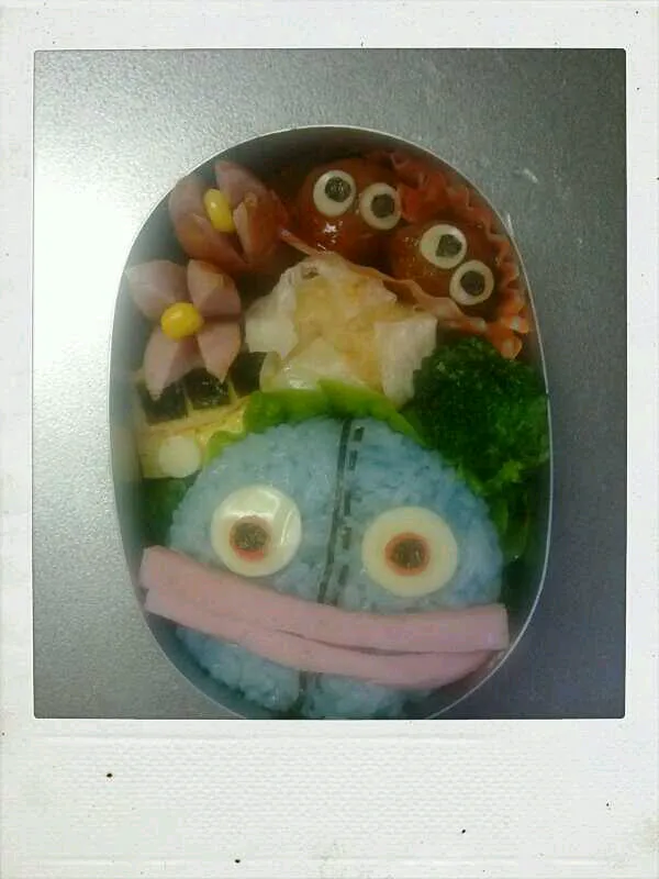 Snapdishの料理写真:だだんだん　キャラ弁|蓮希さん