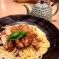 Japanese chicken spaghetti...YUMMY!|Derrick Leeさん