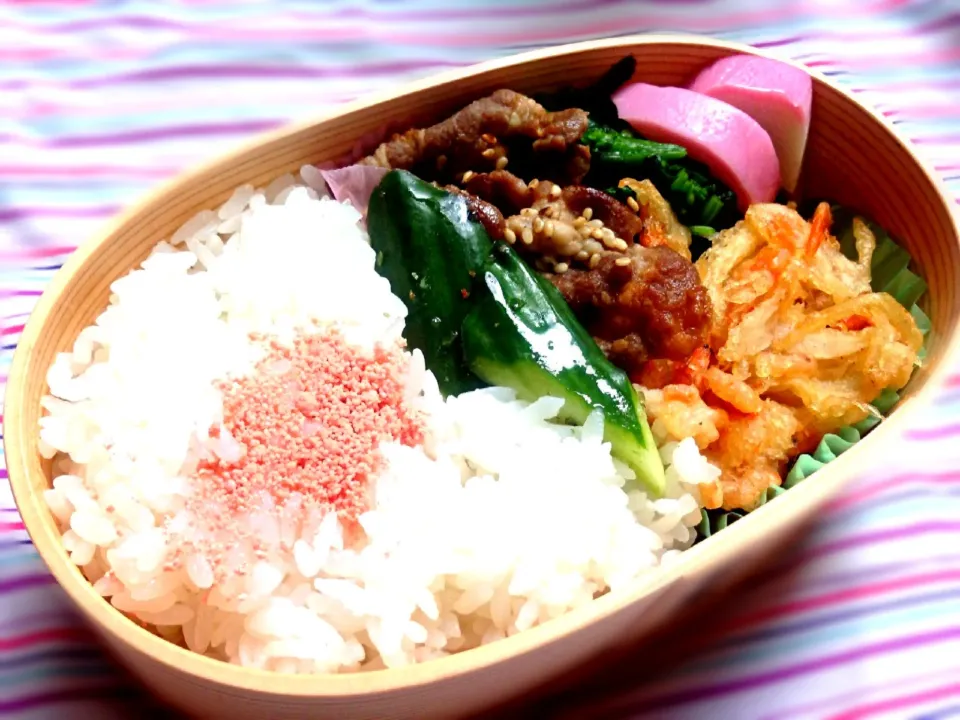 今日のお弁当♡|やすこさん