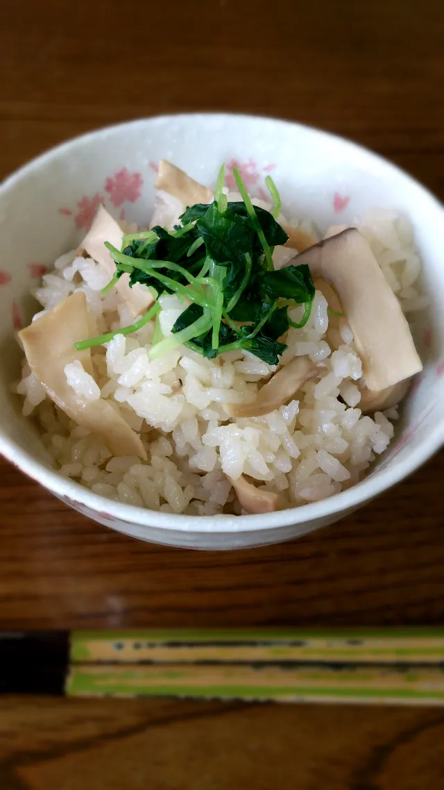 Snapdishの料理写真:なんちゃって松茸ごはん!!|kocu（コク）さん