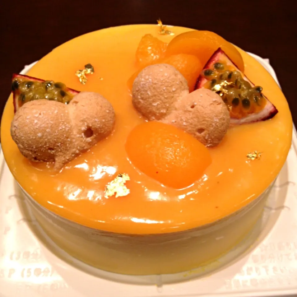 Entremet abricot-passion|charさん