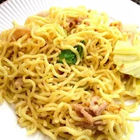 友達が作ったパスタ|はてなさん