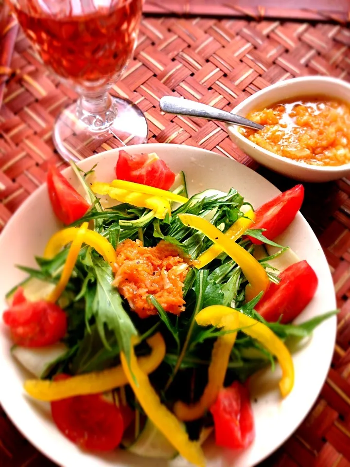 Taichi's dressing salad🌿いちころサラダ|🌈Ami🍻さん