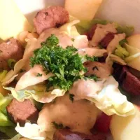 Steak and Apple Dinner Salad|Mitsuki Sakuraさん