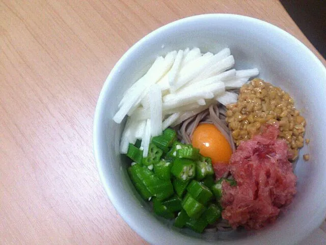 Snapdishの料理写真:ねばねば丼|安藤真美さん