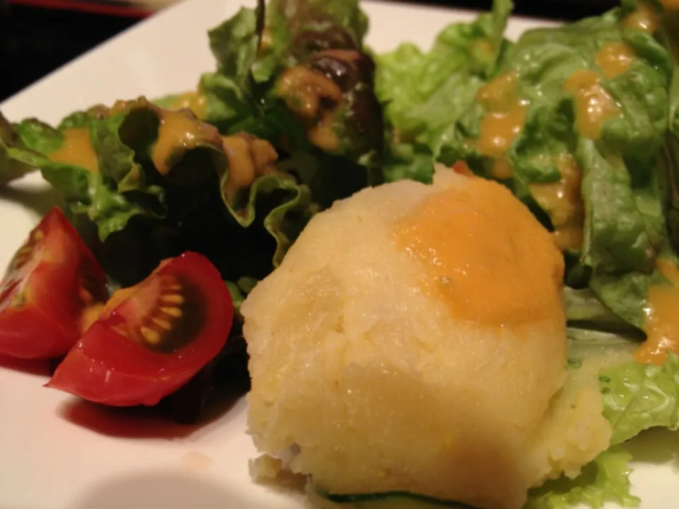 ランチのサラダ@三田|宮尾益人さん