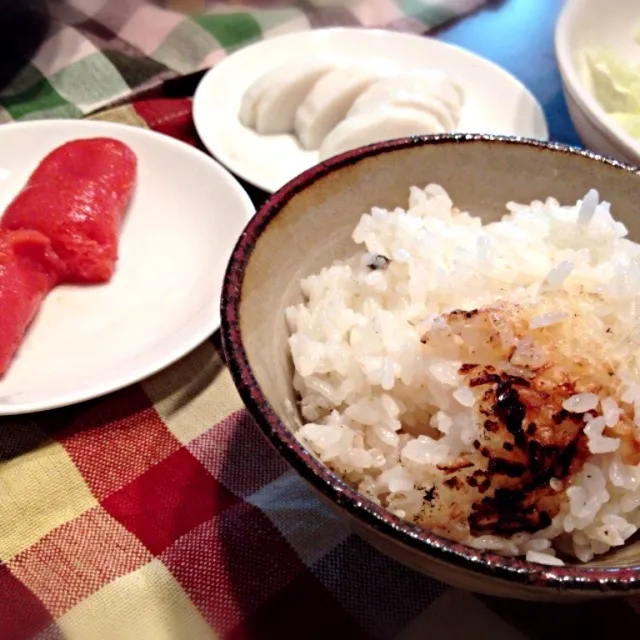 土鍋でご飯炊く。明太子があれば無限に食えるぜ。|さるさん