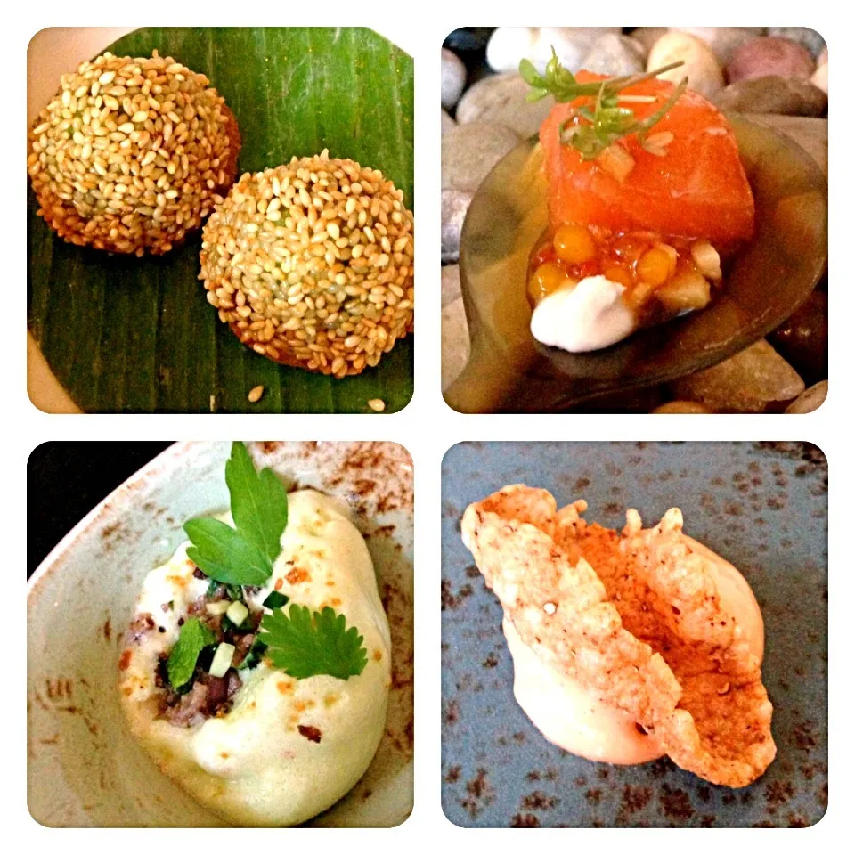 Snapdishの料理写真:Modern Thai canapés|willzさん