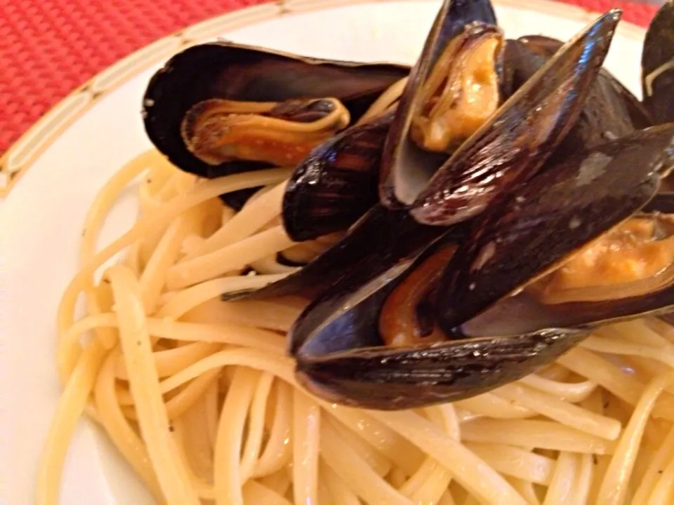 mussels pasta|excellente cuisineさん