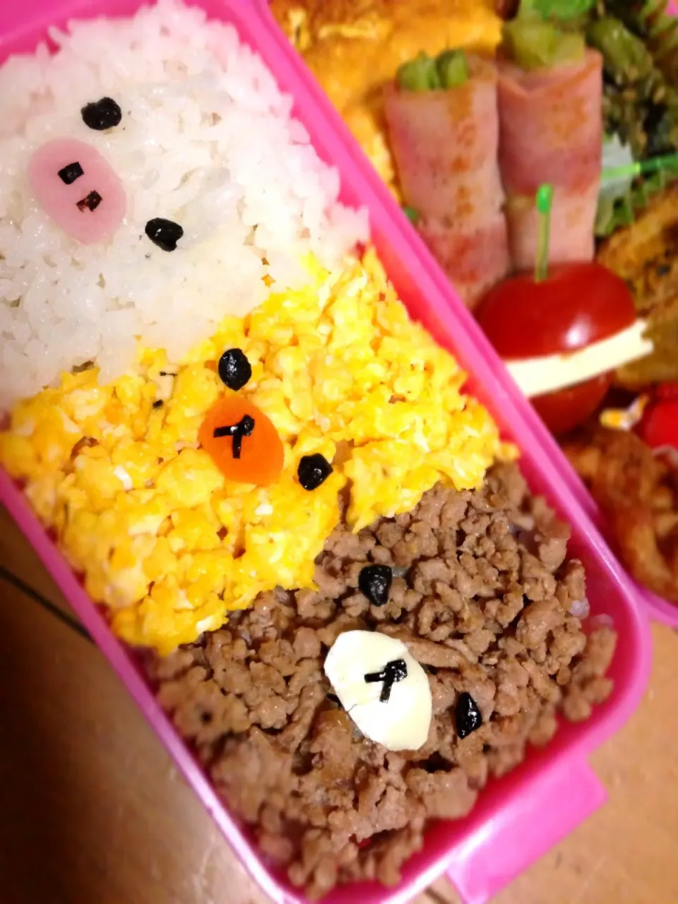 お弁当 リラックマ|かっちゃまんさん