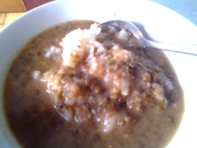 Snapdishの料理写真:bubur kacang ijo+ketan|Desty Rialniさん