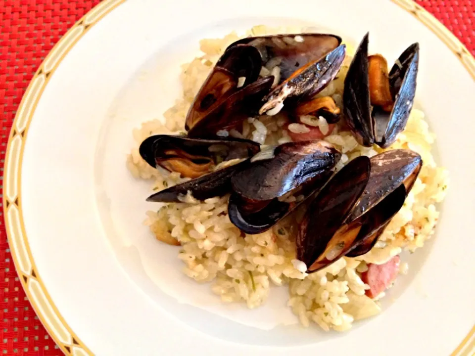 mussel risotto|excellente cuisineさん