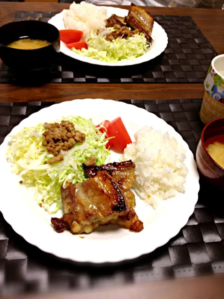 週末ご飯  スペアリブプレート|☺︎KM ☺︎さん