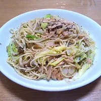 シーチキンとキャベツのゆかりパスタ|はるかさん