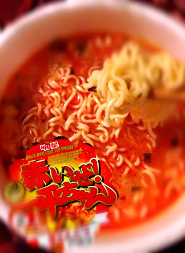 Red Hot noodles🍜赤いぜ❗一平ちゃん|🌈Ami🍻さん